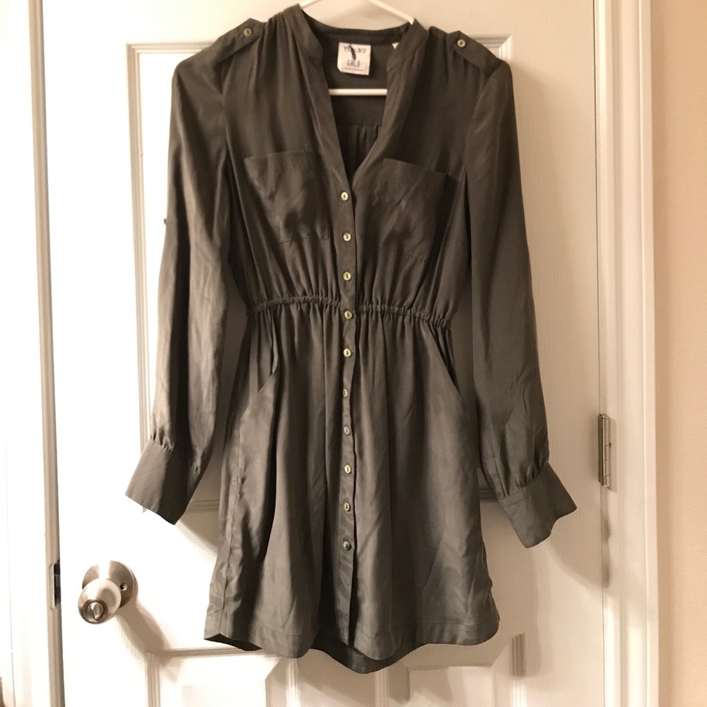 Button down dress
